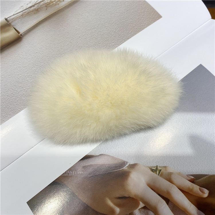 Fuzzy Hair Clip