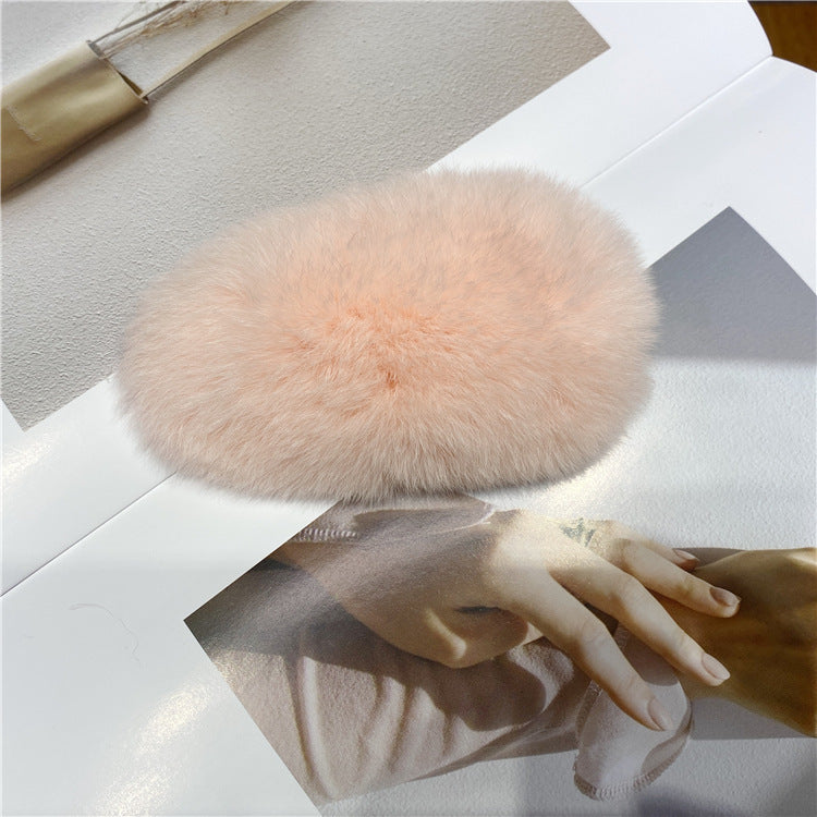 Fuzzy Hair Clip